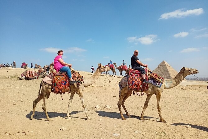 Thrilling Half-Day: Discover Pyramids, Sphinx, Camel Ride& Lunch! - Starting at the Giza plateau