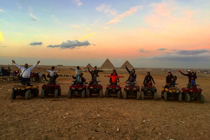 Top Private All Inc-Pyramids,Camel,Quad Bike,Inside Pyramid&Lunch - One hour on a quad bike in the desert