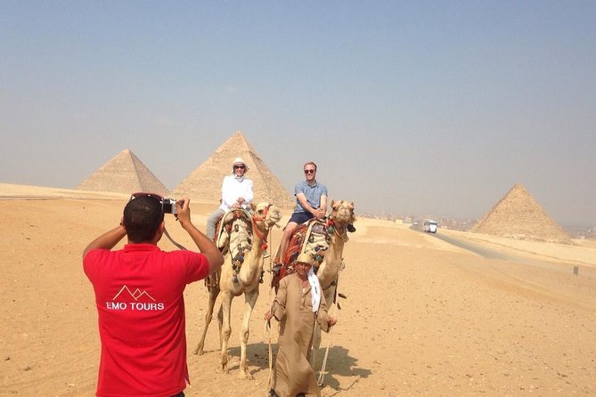 Top Private Trip to Giza Pyramids And Egyptian Museum In Cairo - The panoramic viewpoint and camel ride