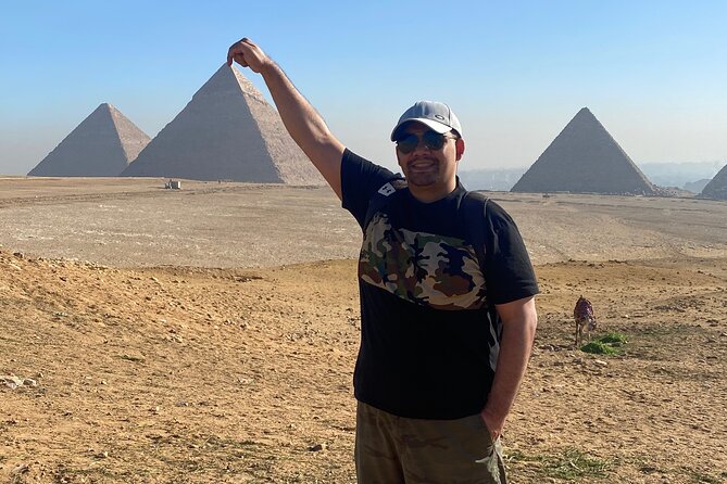 Top Rated Giza Pyramids,Sphinx,Camel ride,lunch & inside pyramids - The panorama viewpoint and camel ride