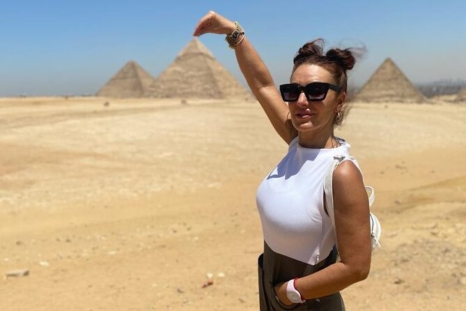 Tour to great pyramids of Giza, Sphinx & shopping tour with lunch - The Valley Temple and the Great Sphinx