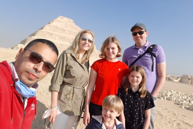 VIP All inclusive Best of Giza Pyramids, Sphinx, Sakkara, Memphis - Great Sphinx and Valley Temple: one hour of close detail