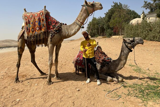 VIP Giza Pyramids,Sphinx, Camel ride, lunch & inside 3rd pyramid - Pickup timing from Cairo and Giza hotels