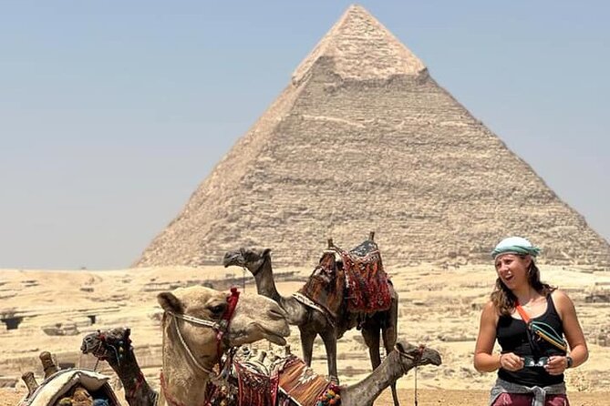 VIP Giza Pyramids, Sphinx, Lunch,Camel Ride & inside 3rd pyramid - What this $14 Giza tour really offers