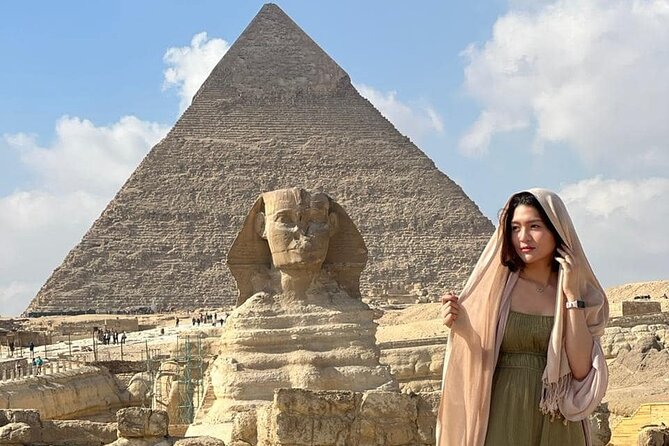 VIP Half Day Tour Giza Pyramids ,Great Sphinx and Cairo Food Tour - The promised nighttime light and sound show
