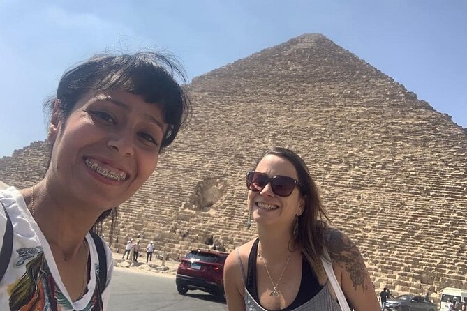 VIP Half Day Tour Giza Pyramids ,Great Sphinx and Cairo Food Tour - Guide quality is the strongest part
