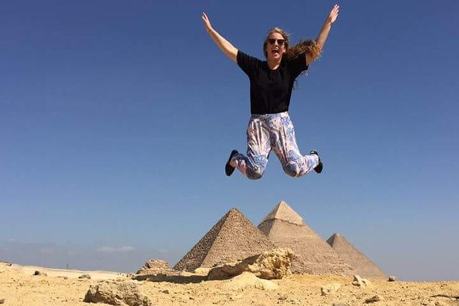 VIP Private Day Tour Giza Pyramids, Memphis and Sakkara Pyramids - Memphis and the colossal statue at Mit Rahina