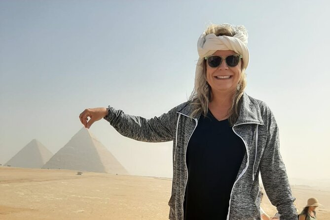 VIP Private Tour Giza Pyramids,Inside Pyramid ,Camel Ride ,lunch - Hotel pickup and the private car