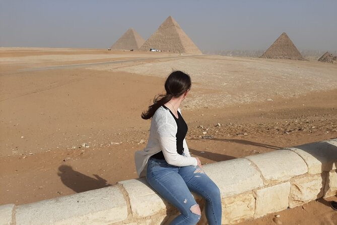 VIP Private Tour Giza Pyramids,Inside Pyramid ,Camel Ride ,lunch - The three pyramids, each with a different character