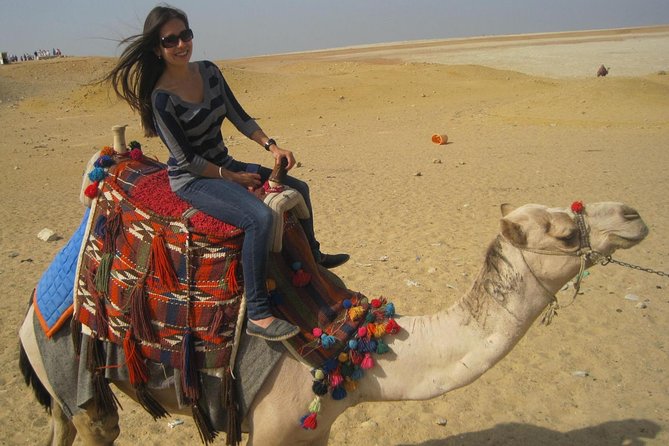 VIP Private Tour Giza Pyramids Sphinx ,Camel,Inside Pyramid - The 30-minute camel ride at the panorama area