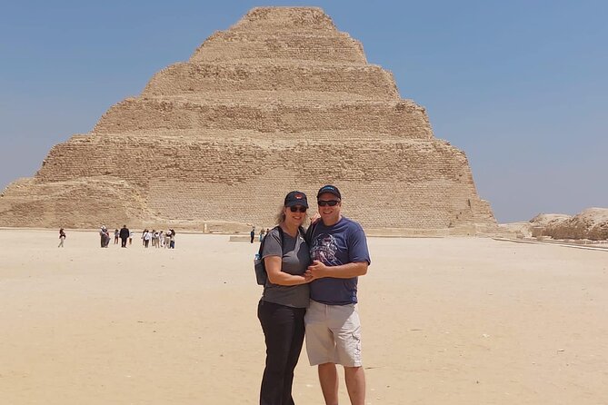 VIP Pyramid Teti , Sakkara Pyramids King Zoser & Memphis old City - Meeting Djoser at the Step Pyramid