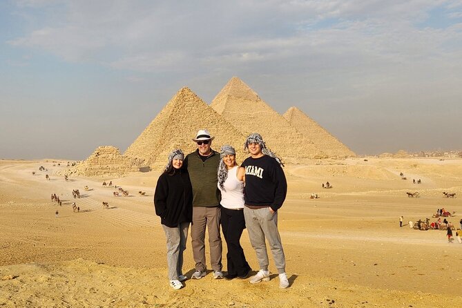 VIP tour of Giza plateau - Three pyramids, three different impressions