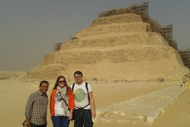visit the pyramids of Giza + the necropolis of Saqqara + the Memphis site. - Who should book this excursion?