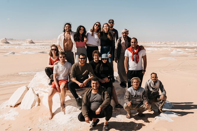 White Desert Overnight Camping Sharing Tour in Egypt - El Heiz village and its natural cold spring